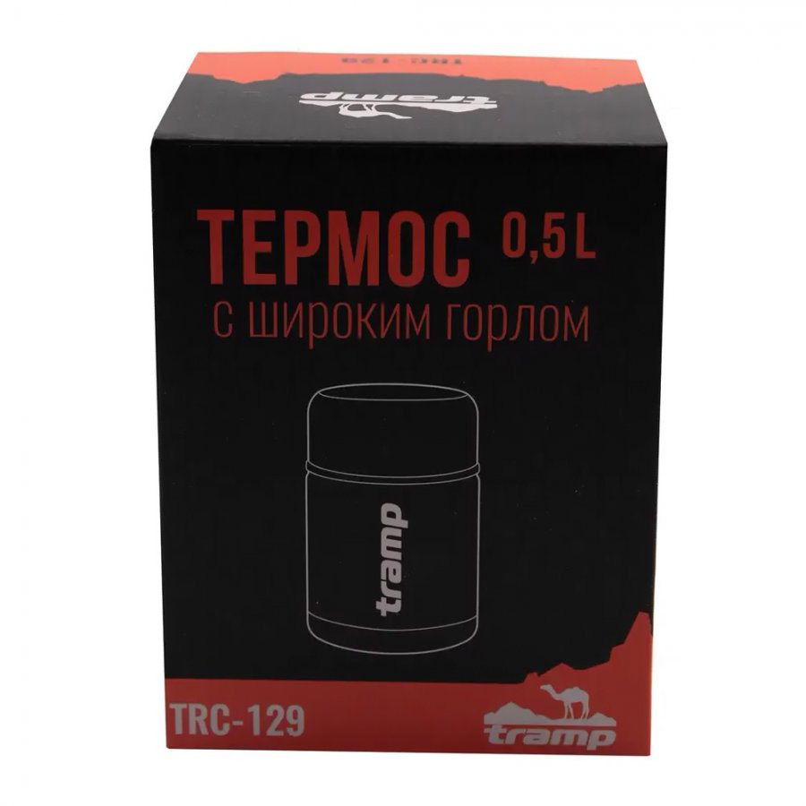 Tramp термос с широким горлом 0,5 л (Серый)