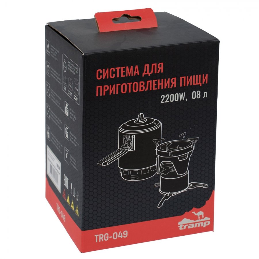 Tramp система для приготовления пищи 0.8л (Оранжевый)