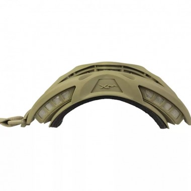 Маска защитная Wiley X WX Spear, clear+grey, tan frame