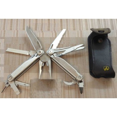 Мультитул LEATHERMAN Surge, 21 инстр, 11,5см, чехол кожа