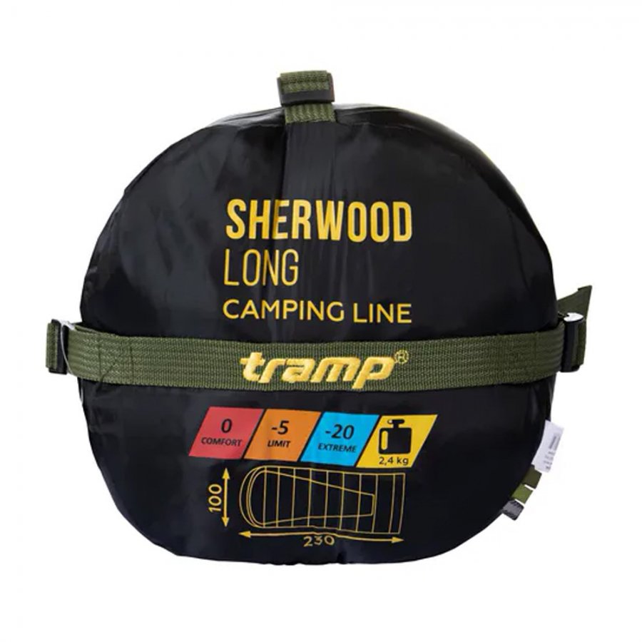 Tramp мешок спальный Sherwood Wide (левый)