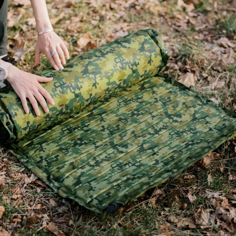 Tramp ковер самонадувающийся Connect Camo 5 cm (185*65*5 см)