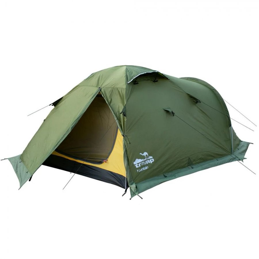 Экспедиционная палатка Tramp Mountain 2 (V2) (Зеленый), TRT-22-green