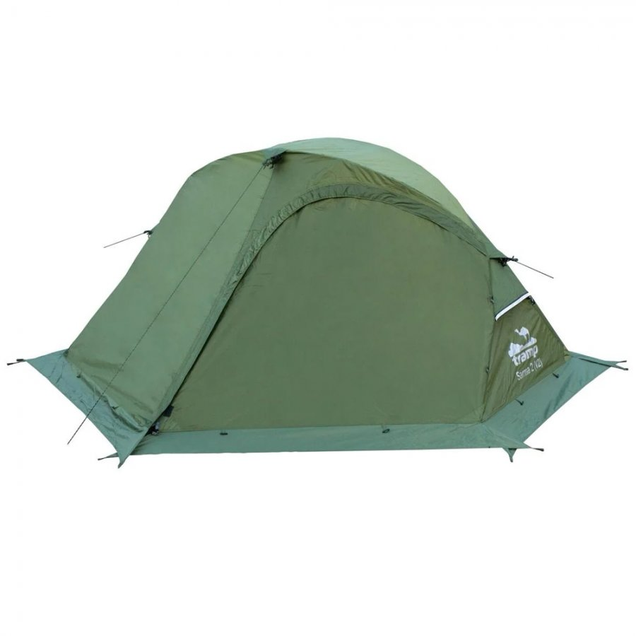 Экспедиционная палатка Tramp Sarma 2 (V2) (Зеленый), TRT-30-green