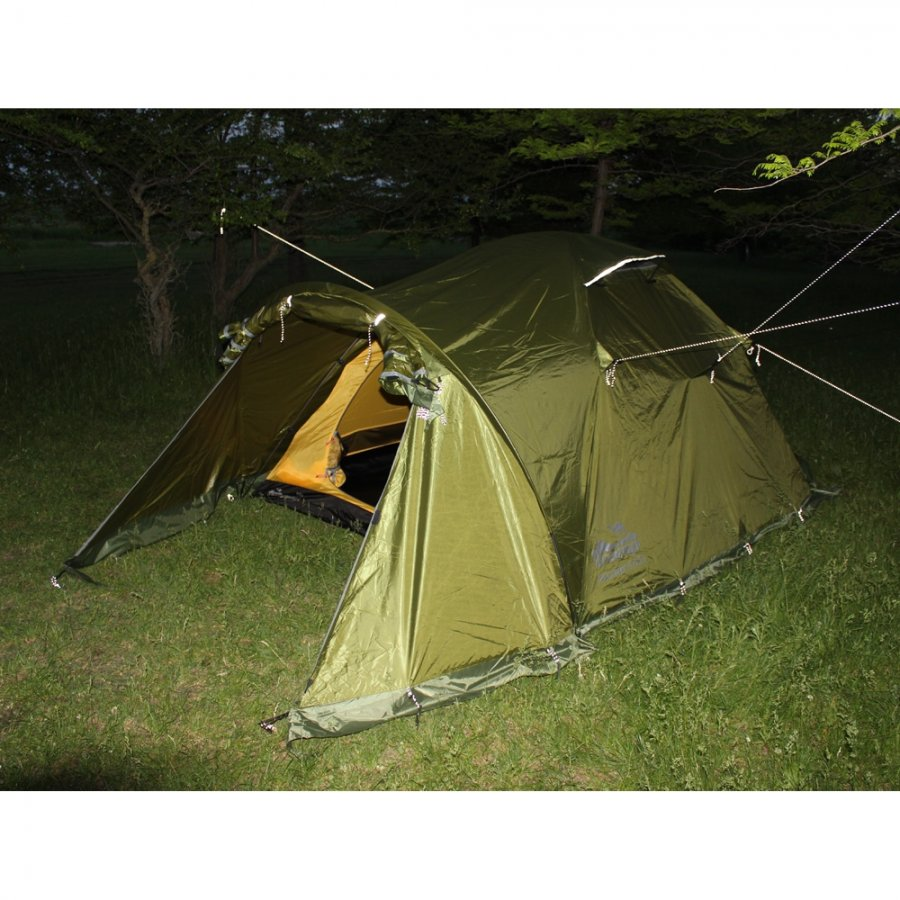 Tramp палатка Mountain 4 (V2) (зеленый), TRT-24-green