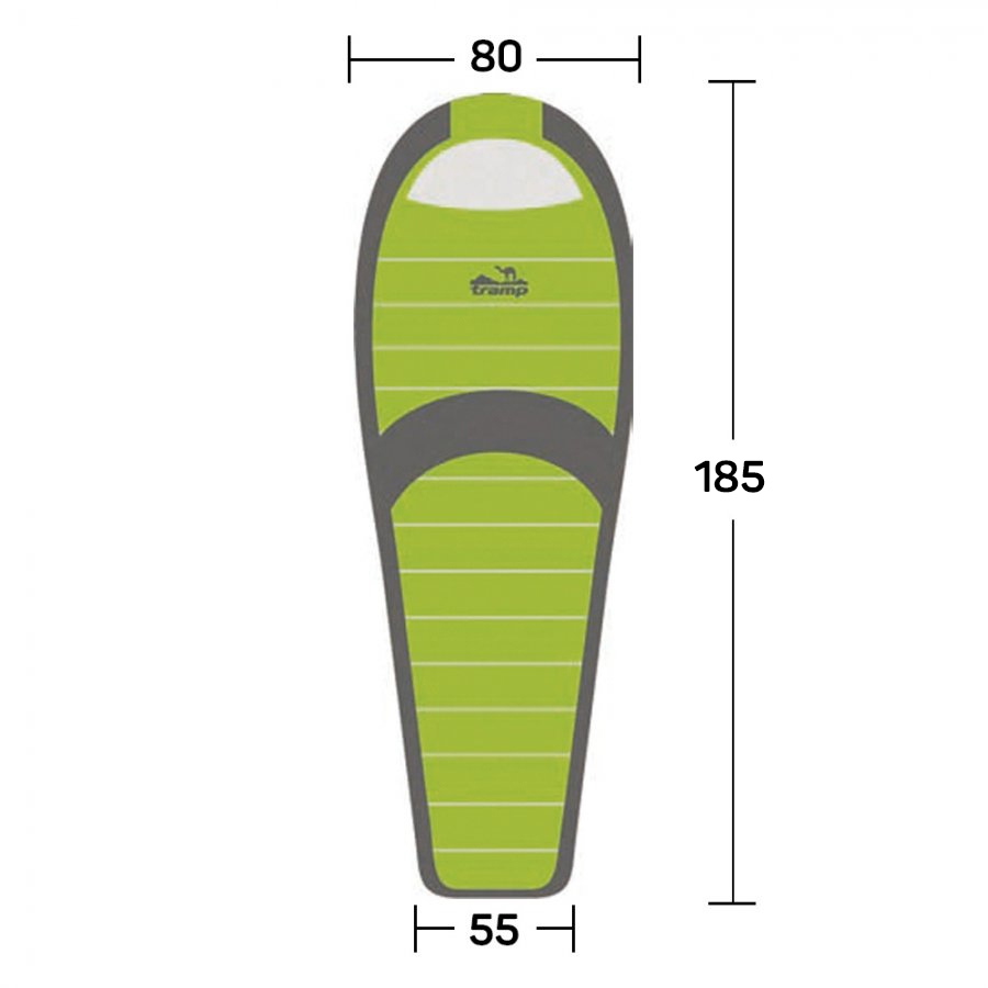 Tramp мешок спальный  Hiker Compact (правый)