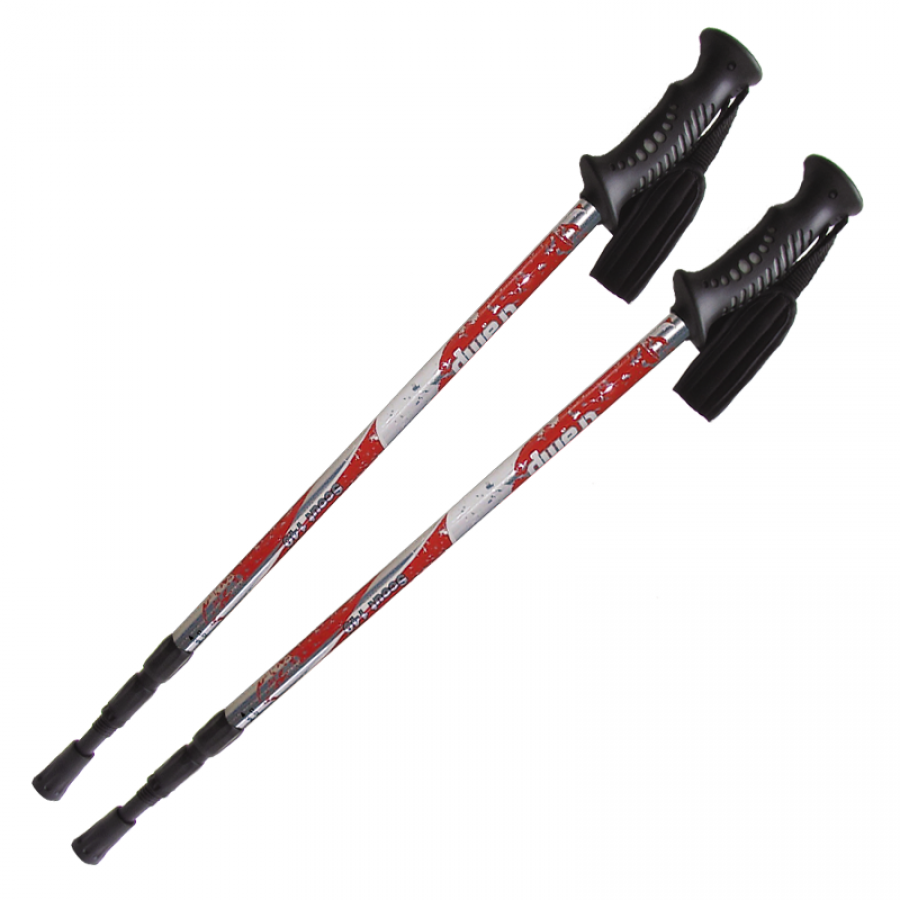 Tramp палки треккинговые Scout 140 (красные)