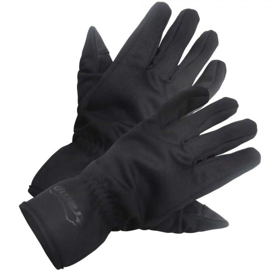 Tramp перчатки Softshell (черный, XL)