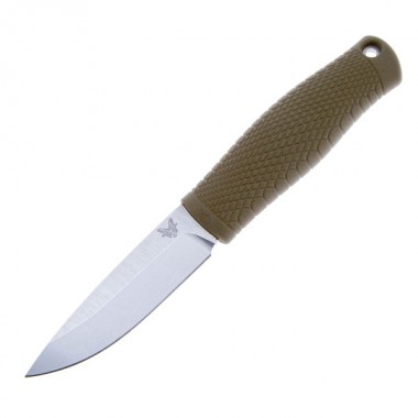 Нож BENCHMADE Puukko, Green, 3V Tool Steel клинок P 9,5 см