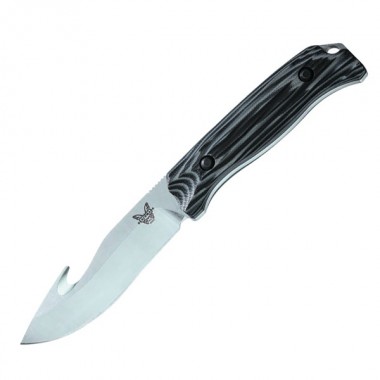 Нож BENCHMADE Saddle Mountain Skinner Guthook, Wood black, S30V клинок P 10,7 см