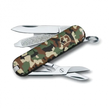 Нож перочинный Victorinox Classic SD (0.6223.94) 58мм, 7 функций, камуфляж