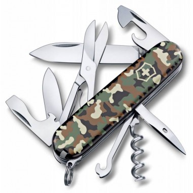 Нож перочинный Victorinox Climber (1.3703.94) 91мм, 14 функций, камуфляж, карт.коробка