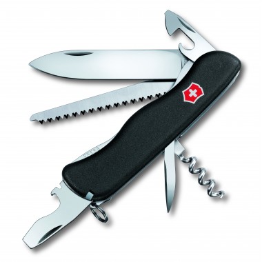 Нож перочинный Victorinox Forester (0.8363.3) 111 мм 12 функций черный
