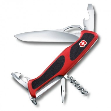 Нож перочинный Victorinox RangerGrip 61 (0.9553.MC) 130 мм красный/черный