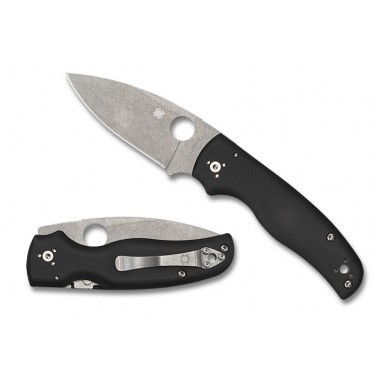Нож складной SPYDERCO Shaman G-10 Black