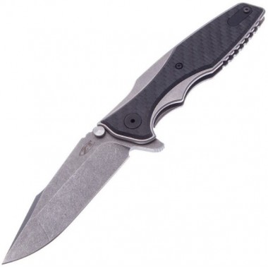 Нож складной ZERO TOLERANCE 0393GLCF, Carbon Black, CPM 20CV клинок P 8,9 см