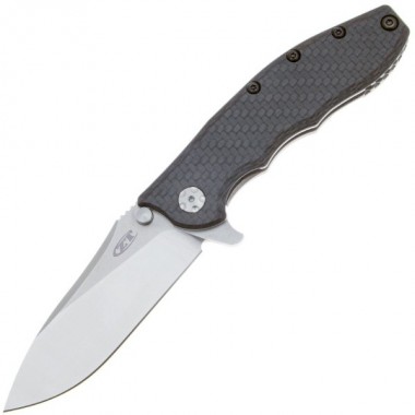 Нож складной ZERO TOLERANCE 0562CF, Carbon Black, CPM 20CV клинок P 8,9 см