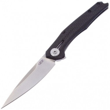 Нож складной ZERO TOLERANCE 0707, Carbon Black, CPM 20CV клинок P 8,9 см