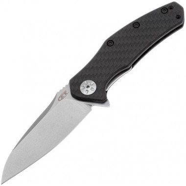Нож складной ZERO TOLERANCE 0770CF, Carbon Black, CPM S35VN клинок P 8,3 см