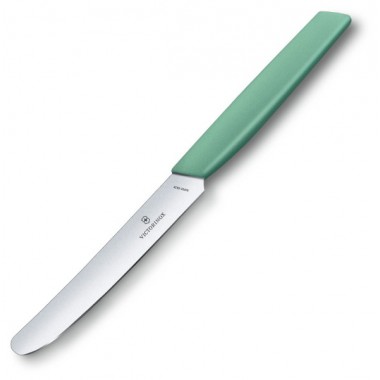 Нож кухонный Victorinox Swiss Modern (6.9006.1141), лезв.11см, мятный