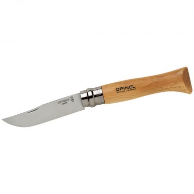 НОЖ OPINEL СЕРИИ TRADITION №07, КЛИНОК 8СМ., УГЛЕРОДИСТАЯ СТАЛЬ, РУКОЯТЬ - БУК (12 ШТ./УП.)