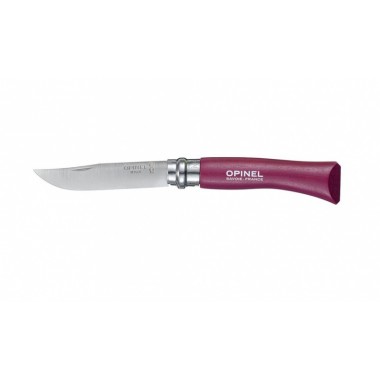 Нож Opinel серии Tradition Colored №07, клинок 8см., нерж. сталь, рукоять - граб, цвет - фиолетовый (6 шт./уп.)