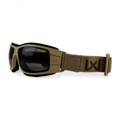 Очки защитные Wiley X WX Lynx (Frame: Matte Tan, Lens: Grey + Clear)