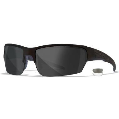 Очки защитные Wiley X WX Saint (Frame Matte Black, Lens Clear + Grey)