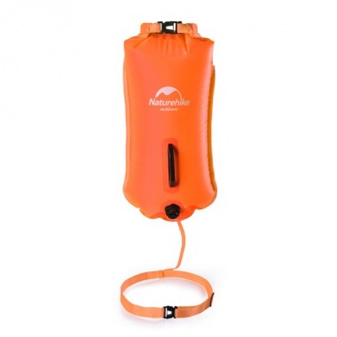 Гермомешок NATUREHIKE надувной, 18L, 50х25х20см, оранжевый