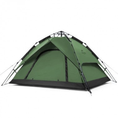 Палатка NATUREHIKE Automatic, 3-4 местная, зеленая