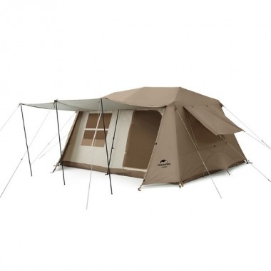 Палатка NATUREHIKE Village 13 Automatic, 4-6 местн., коричневая