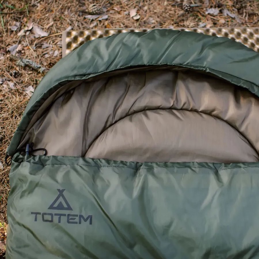 Totem мешок спальный Hunter  (левый, олива)