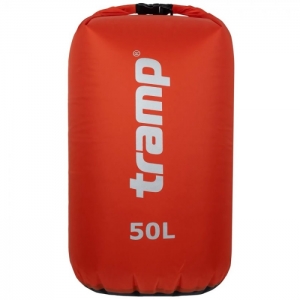 Tramp гермомешок нейлон 50л (красный )