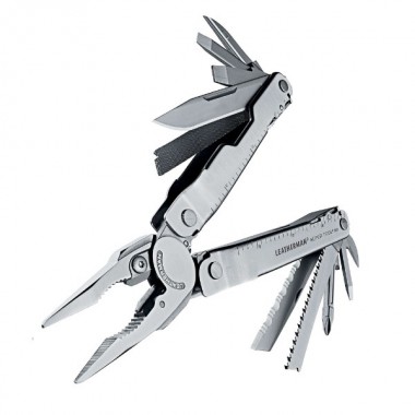 Мультитул LEATHERMAN Super Tool 300 Stainless, 19 инстр, 11,5см, чехол нейлон Molle