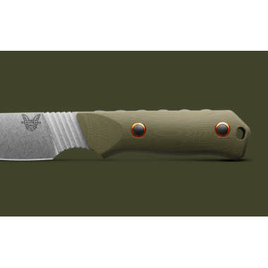 Нож BENCHMADE Raghorn, G-10 OD Green, S30V клинок P 10,2 см