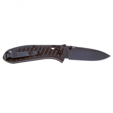 Нож складной BENCHMADE Mini Presidio II, Cf-Elite Black, S30V клинок черн. P 8,1 см