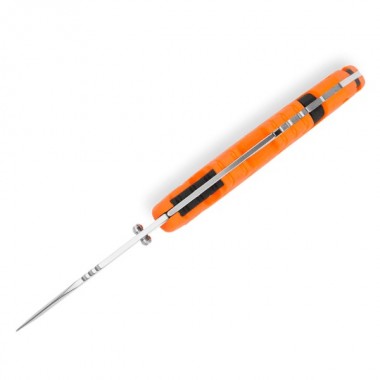 Нож складной BUCK 659 Large Pursuit, Nylon Orange/Black, S35VN клинок P 9,2 см
