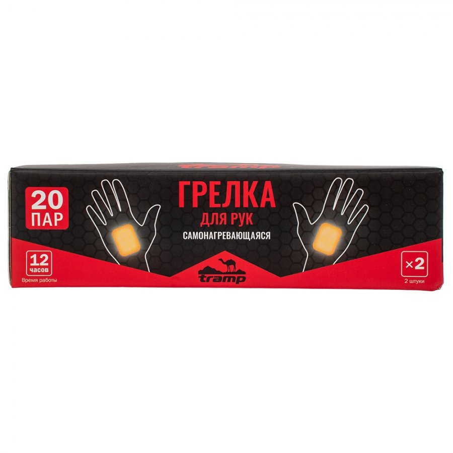 Tramp грелка для рук (шоубокс 20 пар) (95*55мм (20 пар))