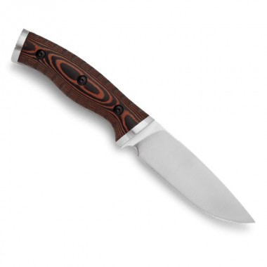Нож BUCK 853 Small Selkirk, Micarta Brown/Black, 420HC клинок P 10,1 см