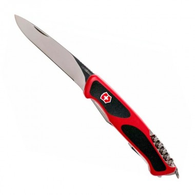 Нож перочинный Victorinox RangerGrip 55 (0.9563.C) 130мм 12функций красный/черный