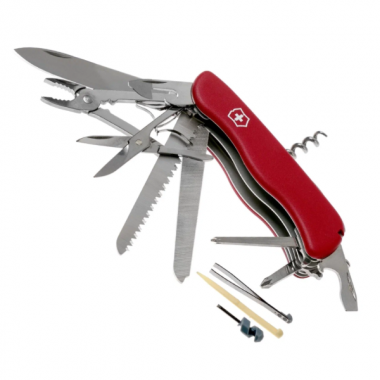Нож перочинный Victorinox Work Champ (0.8564), 111мм, 21 ф., красный