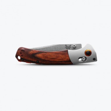 Нож складной BENCHMADE Crooked River, Wood, S30V клинок P 10,2 см