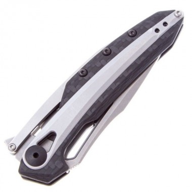 Нож складной ZERO TOLERANCE 0990, Carbon Black, CPM 20CV клинок P 8,3 см