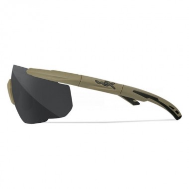 Очки защитные Wiley X WX Saber Advanced (Frame: Matte Tan, Lens: Clear   Grey   Rust)