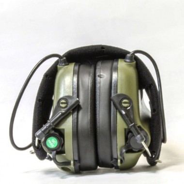 Наушники активные EARMOR M31-FG, зеленые