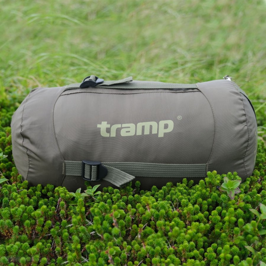Tramp мешок спальный  Fjord T-Loft Compact (левый, оливковый)