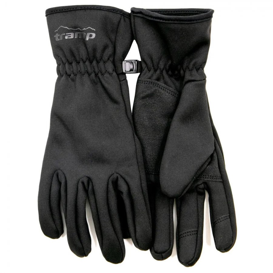 Tramp перчатки Softshell (черный, XL)