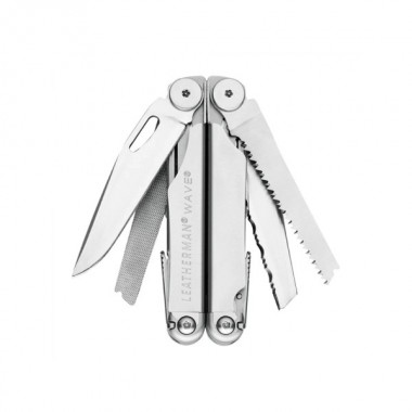 Мультитул LEATHERMAN Wave Plus, 18 инстр, 10см, чехол Molle