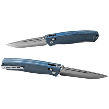 Нож складной Real Steel Pathfinder Folder Denim Micarta