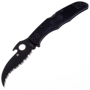 Нож складной SPYDERCO Matriarch 2 Emerson Opener Black